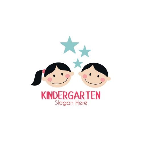 卡通儿童教育培训logo设计