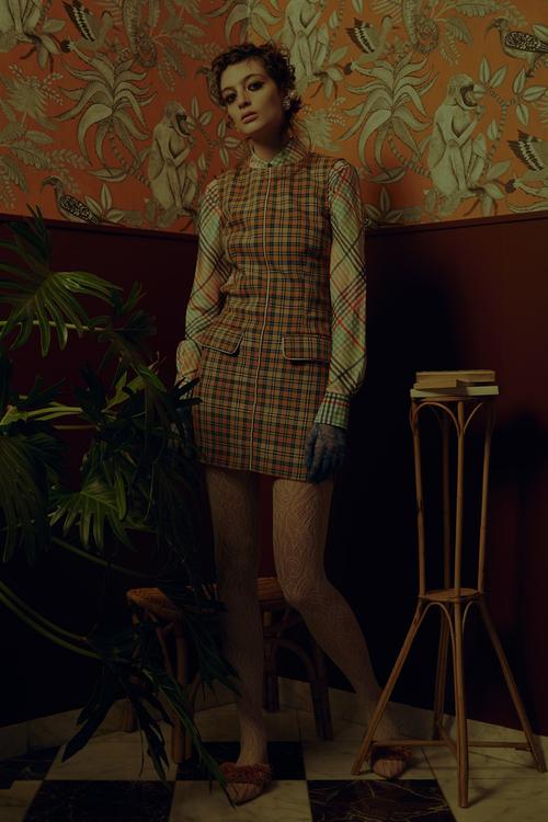 shirt – tom brown dress – brograno gloves – own stylist shoes