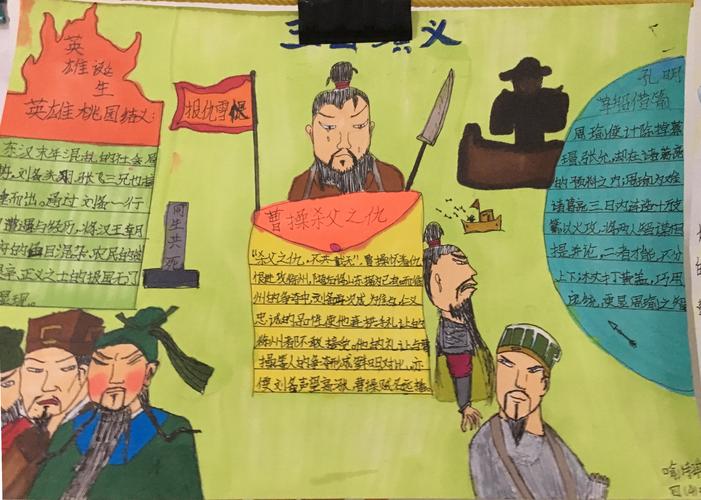 品读经典,传承文化——柳州市和平路第二小学四年级手抄报分享会