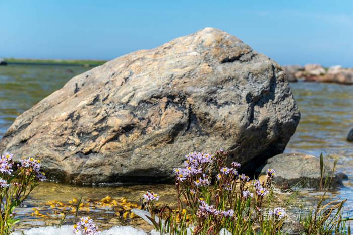 大型花岗岩岩石单在自然环境中与其他岩石隔离
