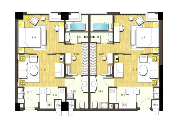 79㎡ 豪华单身公寓-1室1厅1卫-79m