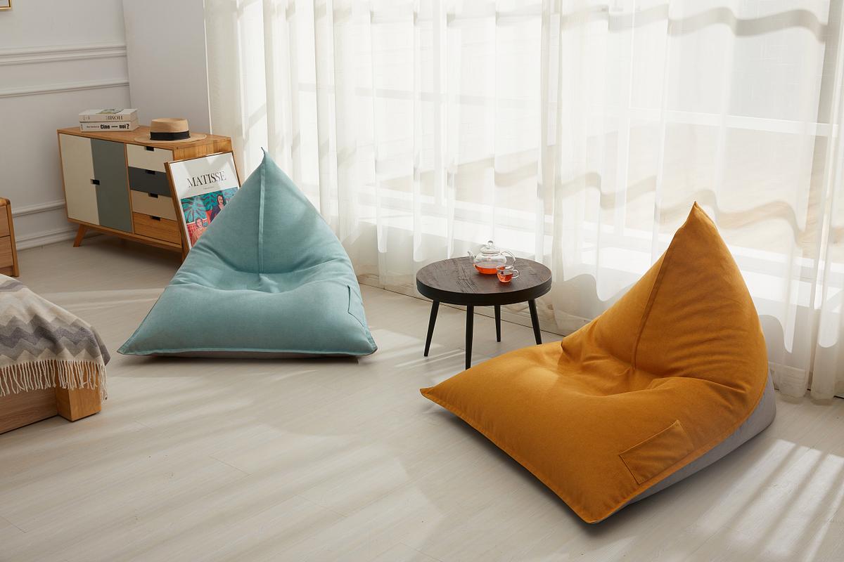 naklk原创丹麦设计北欧布艺豆豆沙发豆袋懒人沙发椅