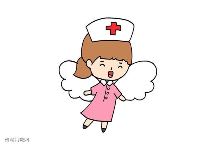 天使护士怎么画
