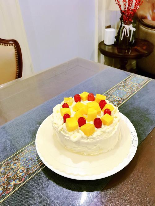 第一次自己做生日蛋糕