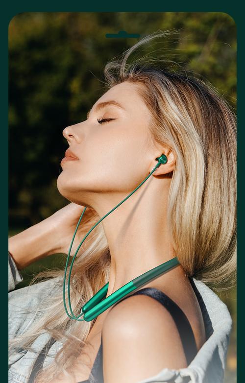 2021新款huawei华为适用蓝牙耳机颈挂脖式磁吸真无线运动型男女生跑步