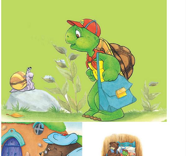 小乌龟富兰克林情商培养故事绘本人际交往系列8册36周岁儿童绘本幼儿