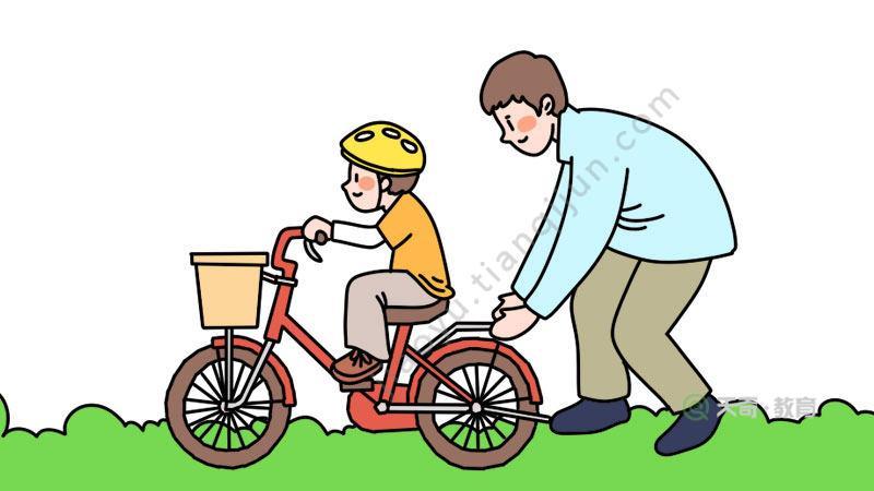 简笔画骑自行车的小朋友儿童简笔画大全骑单车儿童简笔画大全生活简笔