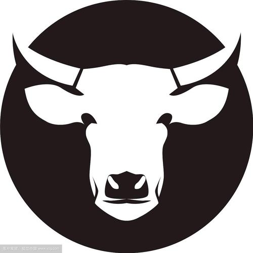 牛头符号和标志模板