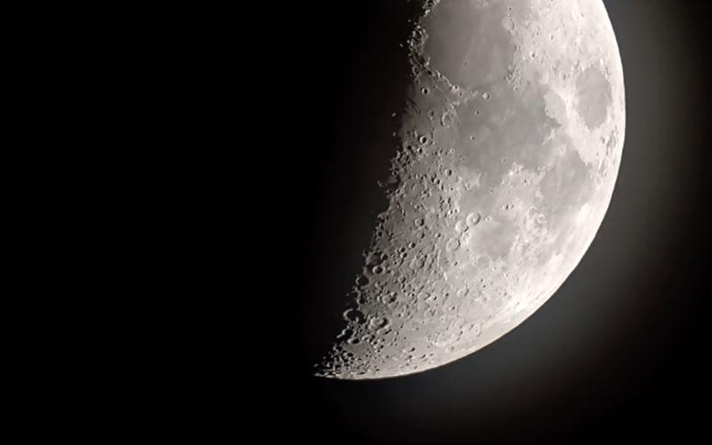 seestar50记录2023年10月21号的月亮