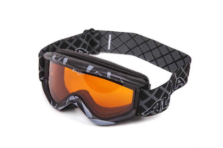 alpina儿童滑雪护目镜女童防雾风沙单双板滑雪眼镜