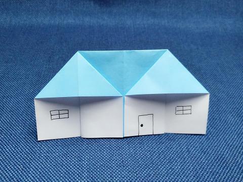 小房子的折纸法