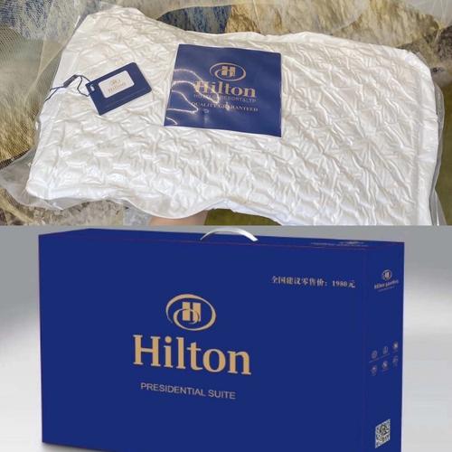 【30一对包邮】接团购希尔顿乳胶枕 天然乳胶护颈枕透气 泰国乳胶