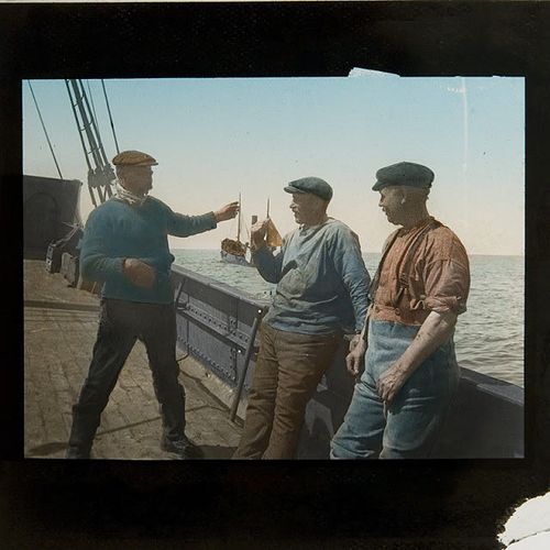 百年前的水手日常生活老照片