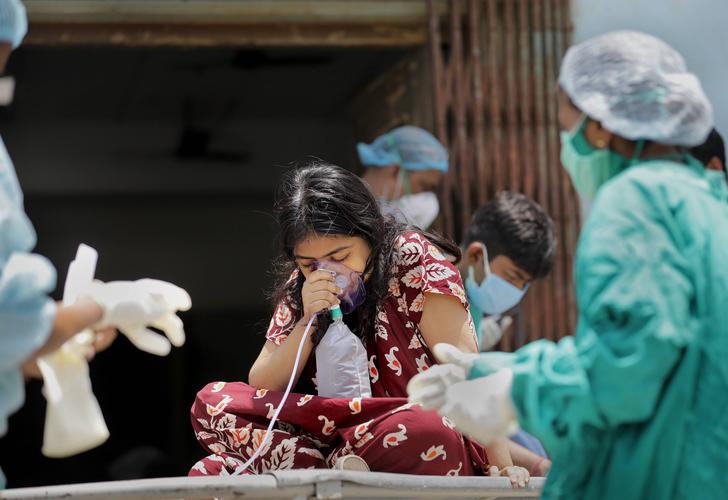 印度近期疫情严峻海外网4月29日电印度当前新冠疫情恶化,大量感染者