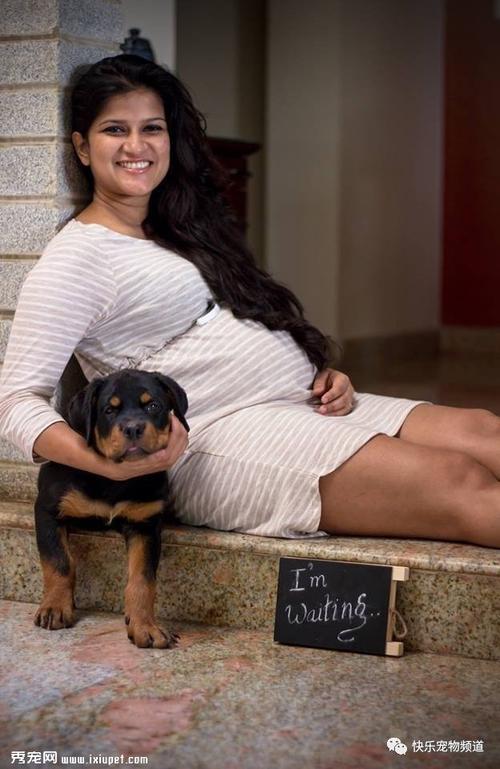 谁说怀孕了就该把狗送人看印度孕妇用另类方式反击