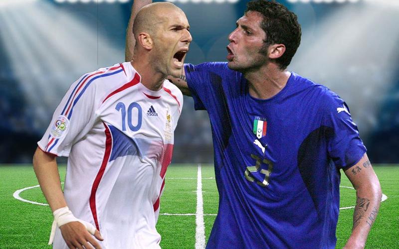 经典回顾 2006世界杯决赛意大利vs法国 齐达内头撞马特拉齐