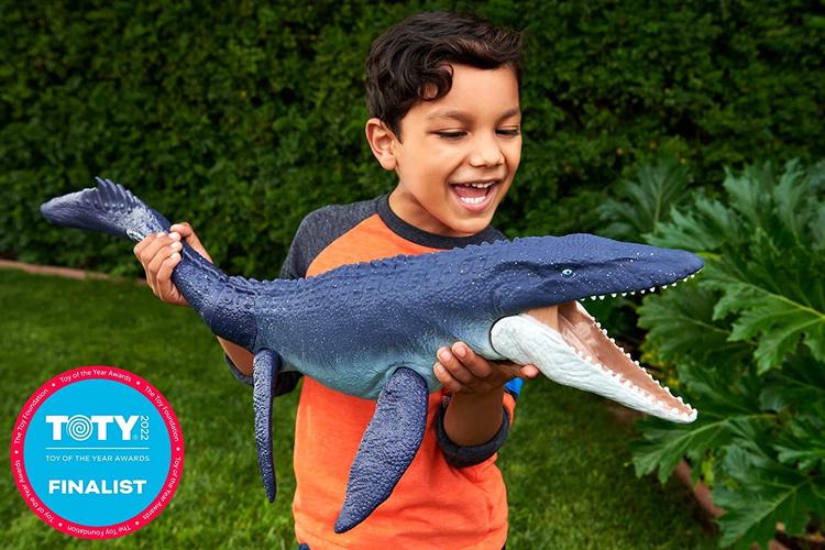 美泰侏罗纪世界沧龙28寸超大手办模型玩具代购仿真