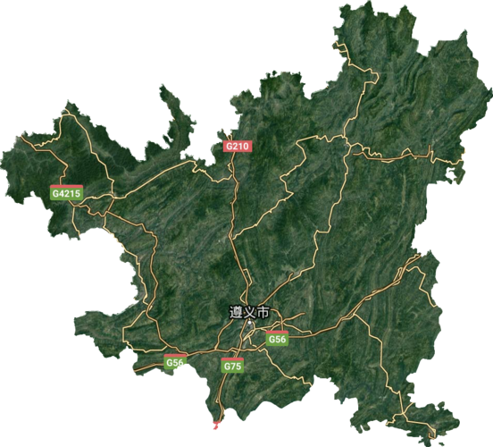 14gb名称:遵义市高清卫星地图数据文件参数遵义,简称"遵",位于贵州省