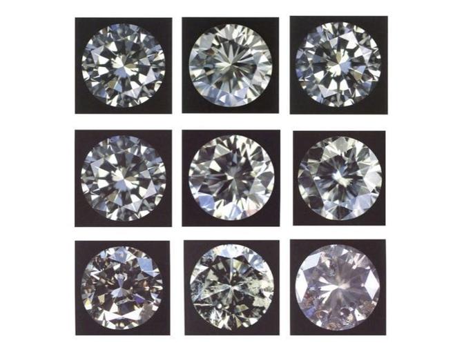 h色是钻石颜色的分水岭, 买钻石尽量选择h色以前的等级.