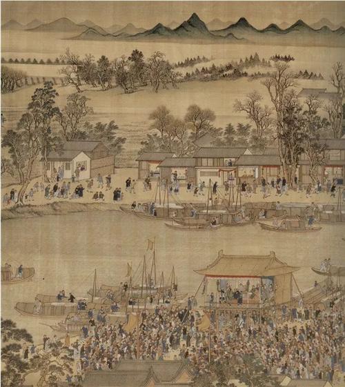 斑衣戏舞春满楼台中国古代绘画中的戏楼