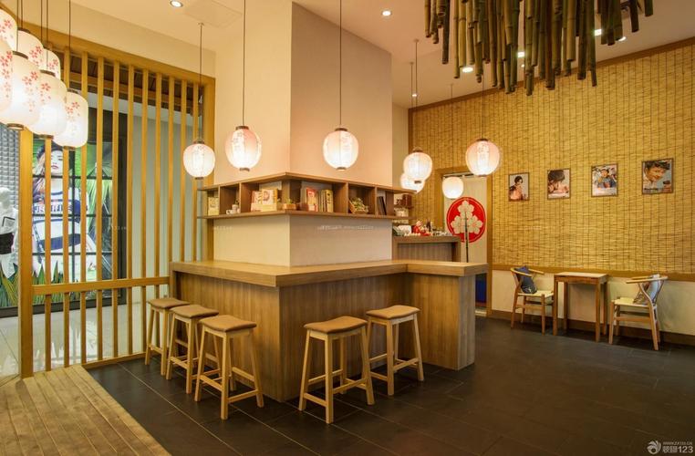 日式风格餐厅设计装修效果图片