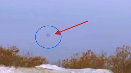 美国大叔实拍ufo降落过程,画面还很清晰,外星人真的存在?