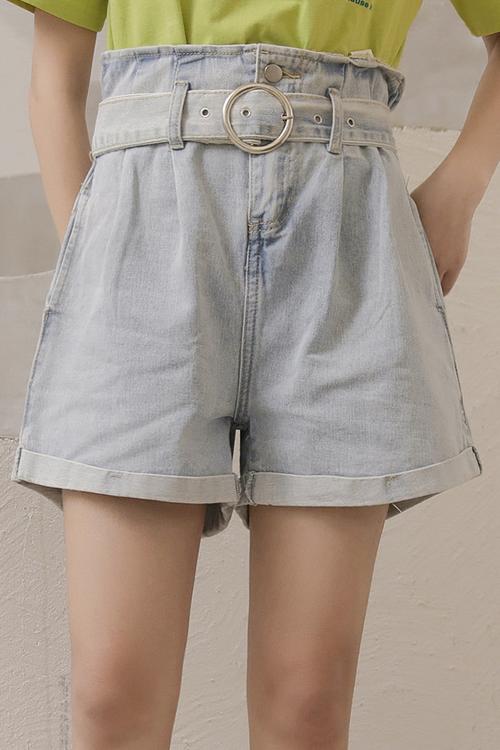 韩版短裤女
