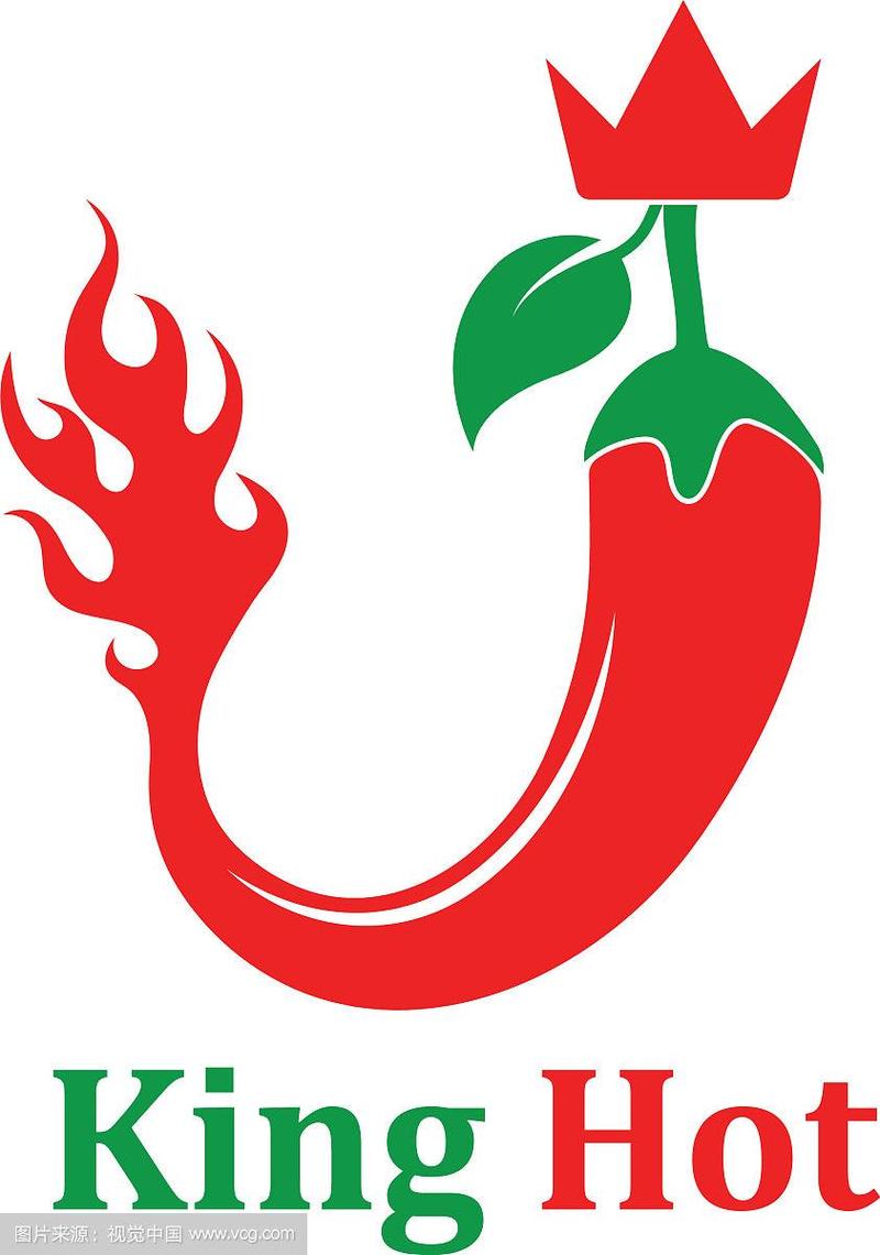辣椒标志图标设计