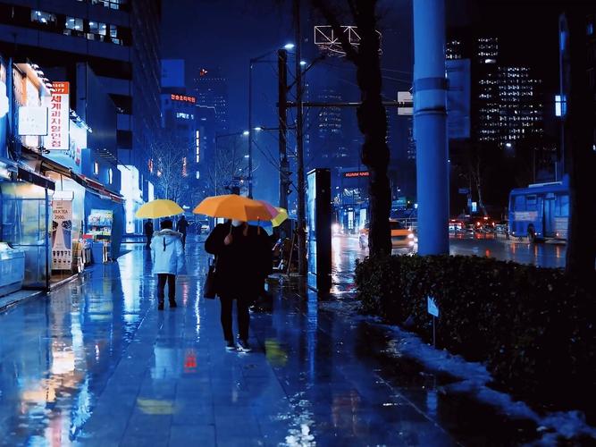 原视频可咨询 @视频素材大全#城市风景#城市夜景#我的日常#下雨