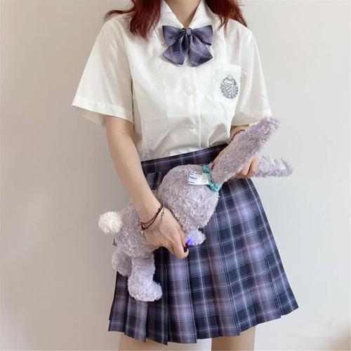 (今日10折)葡萄汽水啦啦酱jk制服裙全套装一套kj正版学生少女校服裙学
