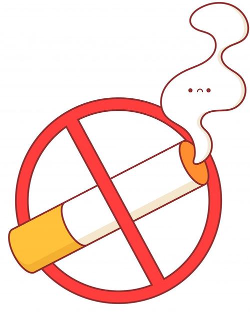 禁止吸烟简笔画,绘画图片,儿童文艺-绘艺素材网