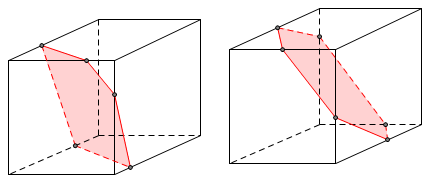 如何将长方体截成截面是5边型和六边形最好要图_百度教育