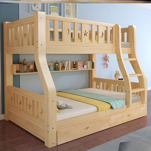 多功能职工宿舍上下双层床1.8米组合床小户型儿童床子母实木床