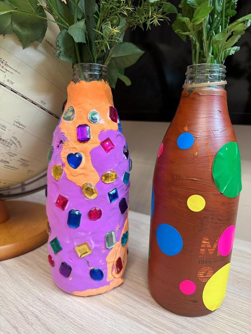 幼儿园手工丨废物利用这样做!塑料瓶大改造!