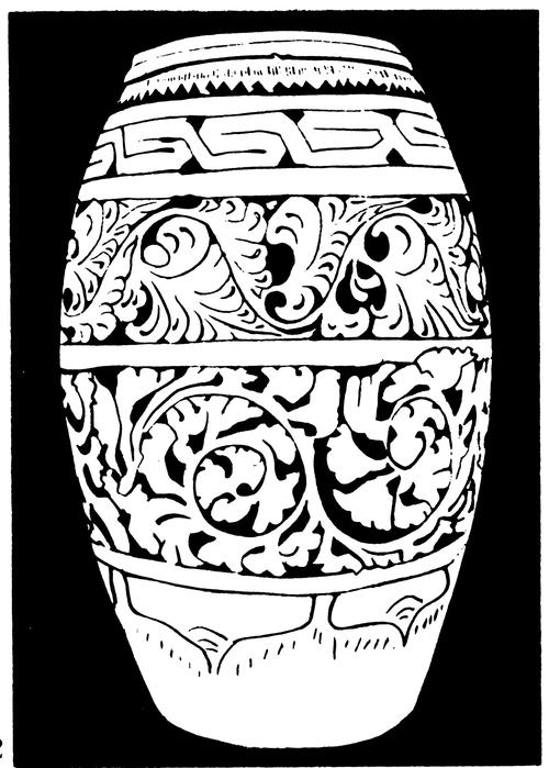 花纹素材,罐子,花纹,纹饰,两宋,设计素材两宋时代罐子纹饰图片 花纹