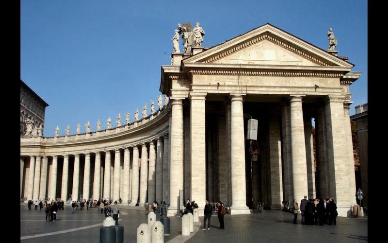 建筑——意大利·教堂——san carlo alle quattro fontane罗马喷泉