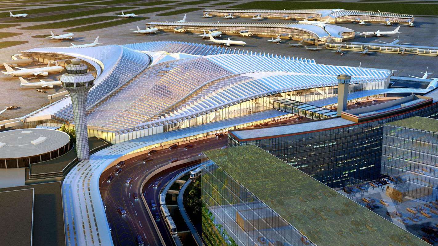 其实,世界上最繁忙的机场应该是亚特兰大机场,每年接待超过1亿人次的