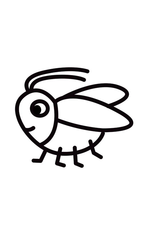 蟋蟀(涂色练习)下载-编号27653511-动植物简笔画-我图网