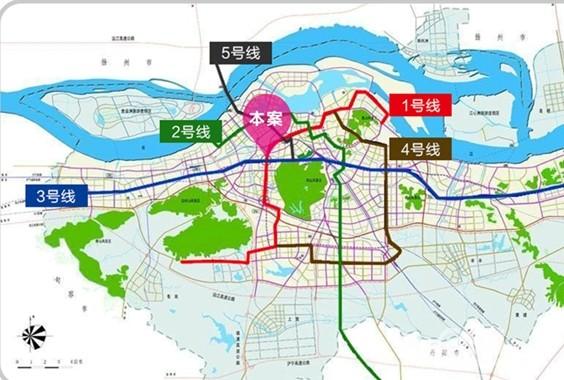镇江轨道交通规划图