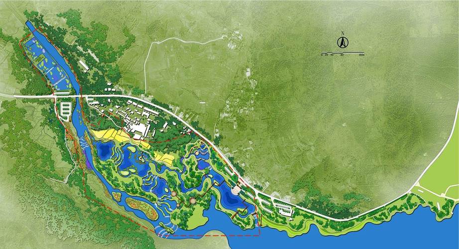 东江湖湿地景观概念规划