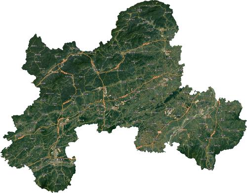 江西省宜春市谷歌高清卫星地图下载