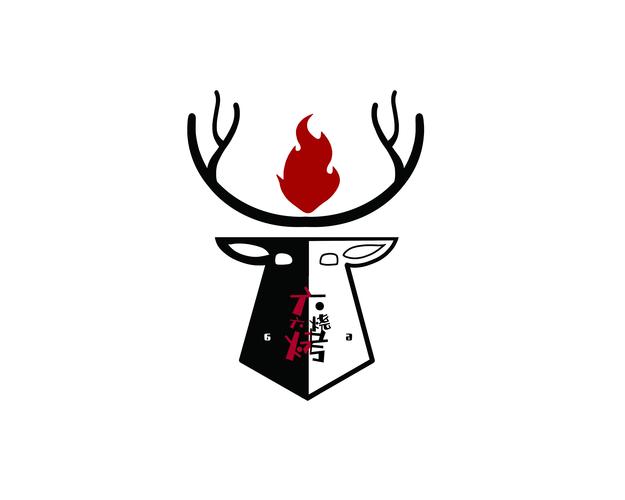 六六烧烤店logo