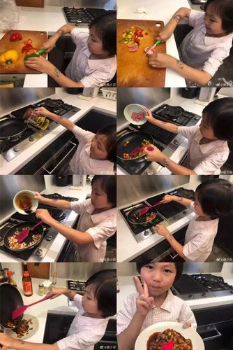 蔡少芬6岁女儿厨艺惊人:让孩子做饭的意义,它有答案_早餐