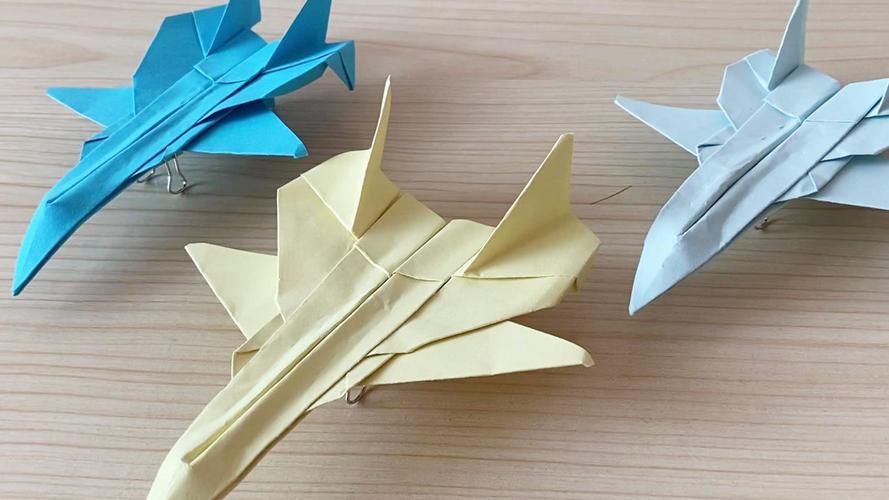 反正就要秀#手工#折纸#折纸飞机 教你制作"苏35战斗机",外形炫酷