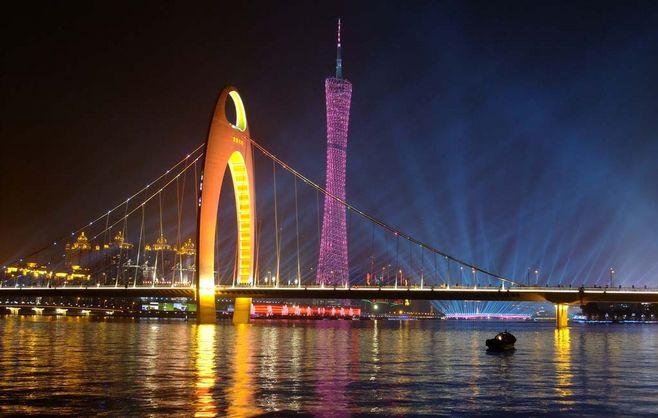 广州风景图片:珠江,或叫珠江河,旧称