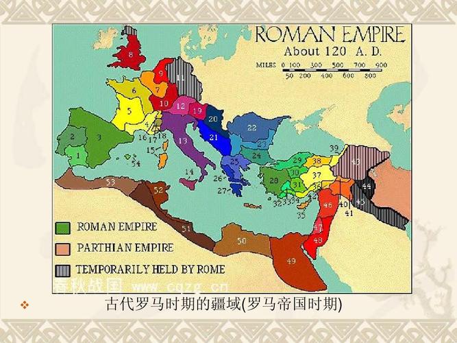 古代罗马时期的疆域(罗马帝国时期)