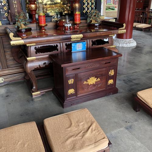 寺庙供桌定做实木供桌