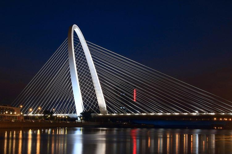 一桥一景,欣赏天津海河桥梁的美丽夜景