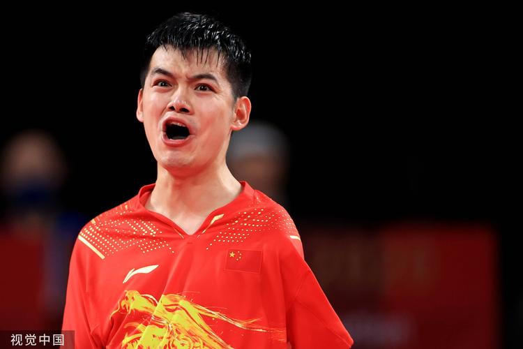 残奥会乒乓球男子团体mt8级决赛中国组合获得金牌