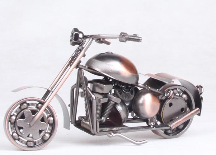 大号螺丝螺母摩托车模型 创意模型摆件】价格,厂家,图片,金属工艺品